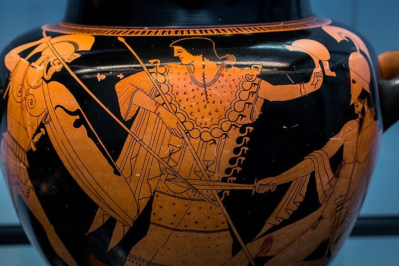 File:Berlin Painter ARV 207 137 Achilles fighting Hektor - young warriors arming (05).jpg