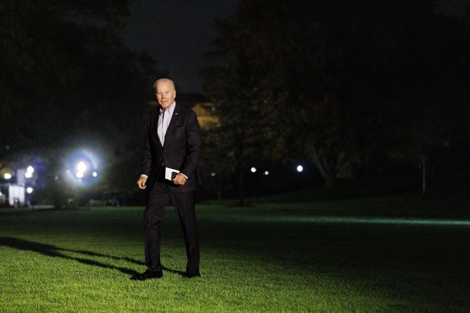 President Biden Arrives To White House After New York Travel 