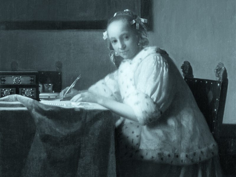 A-Lady-Writing-Johannes-Vermeer-1665