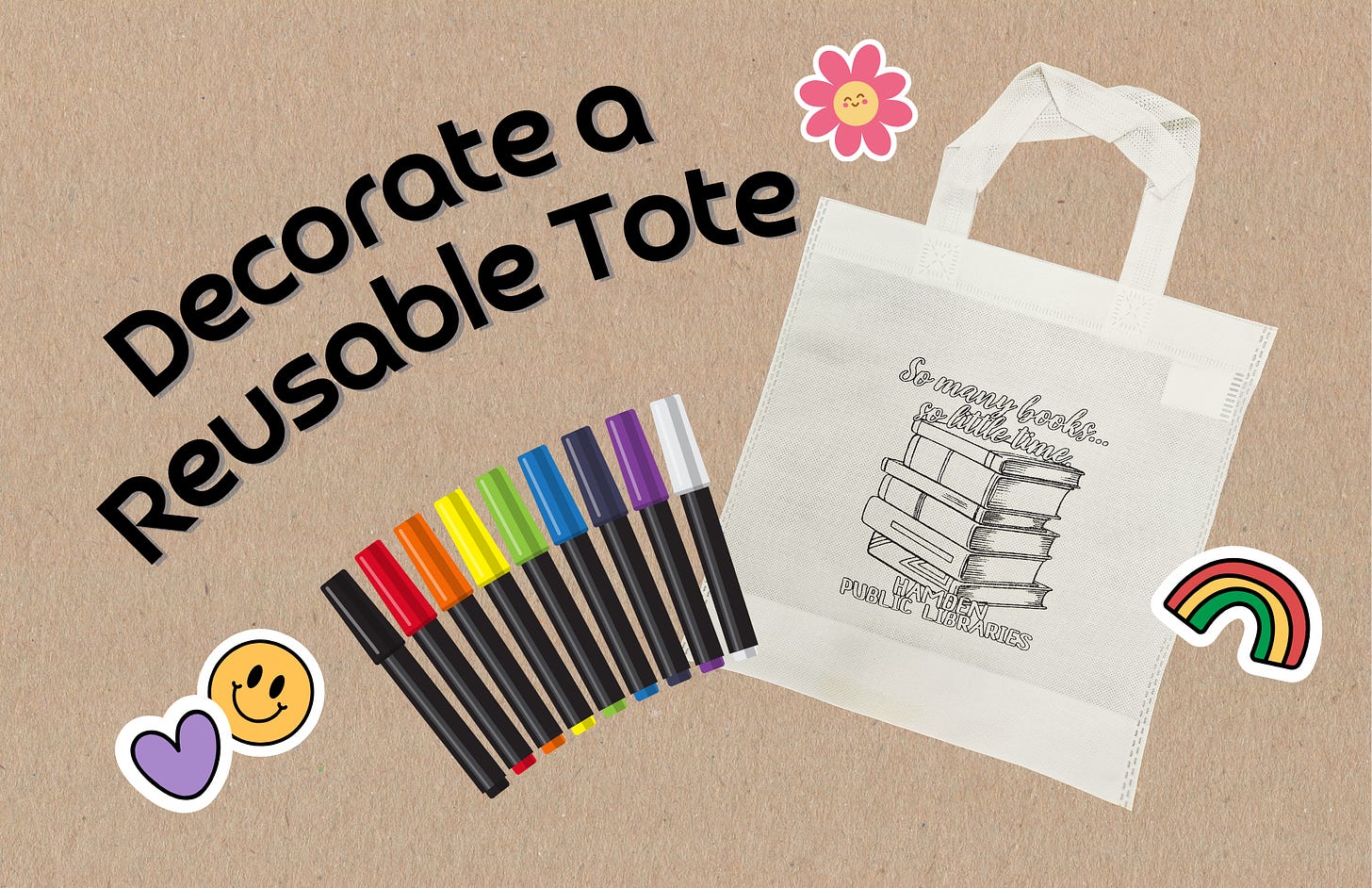 Decorate a Re-Useable Tote