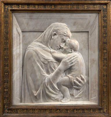 Un bas-relief de Donatello Un bas-relief de Donatello