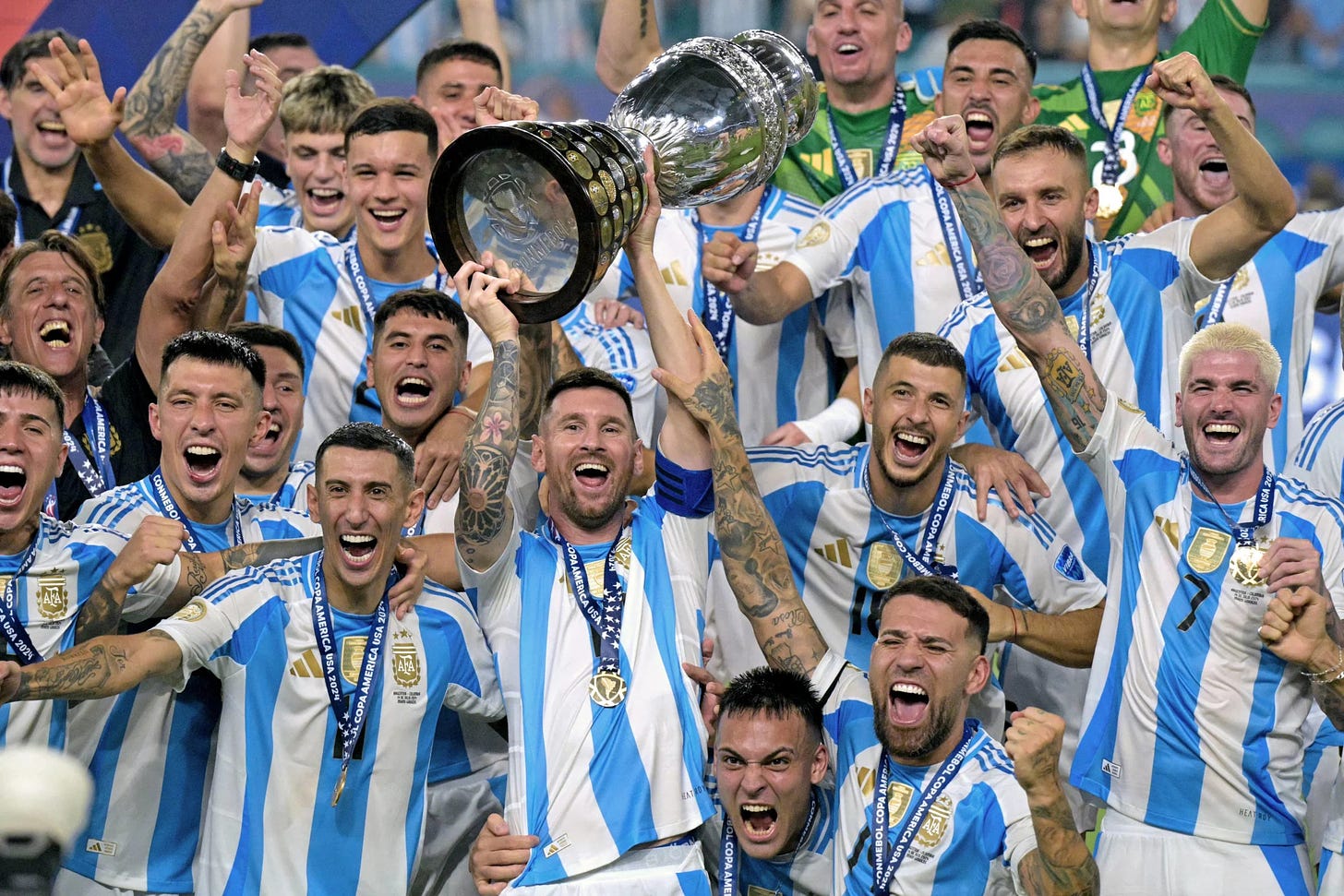 Messi becomes most decorated player of all time with 45 trophies after Copa America win