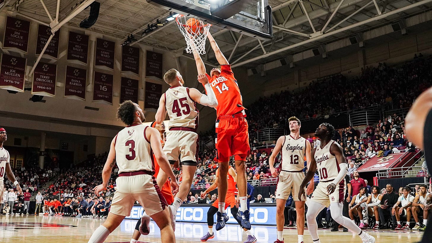 Syracuse snaps three-game skid with win at Boston College