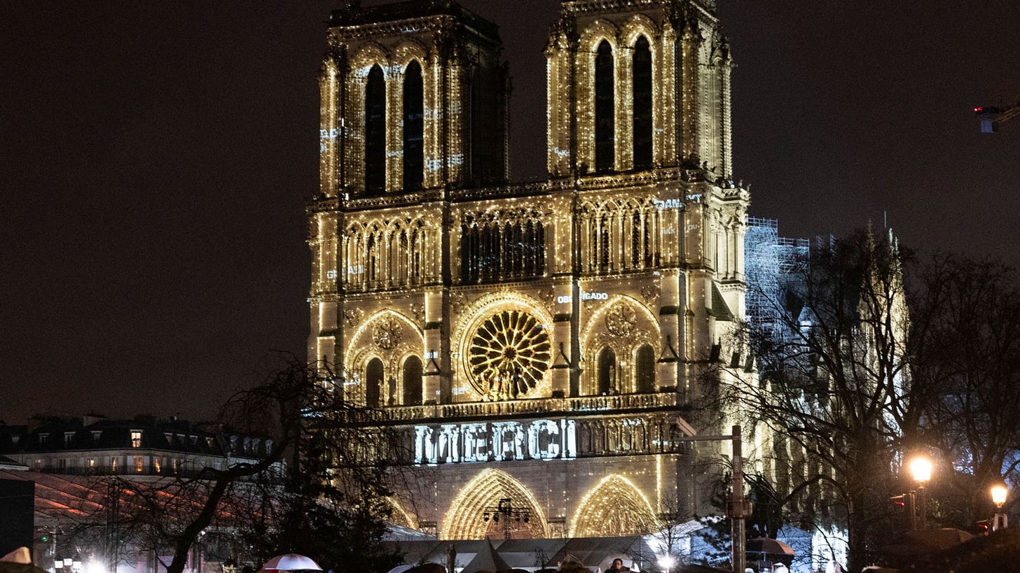 Notre-Dame reopening: Parisians celebrate as 'the city gets its soul ...