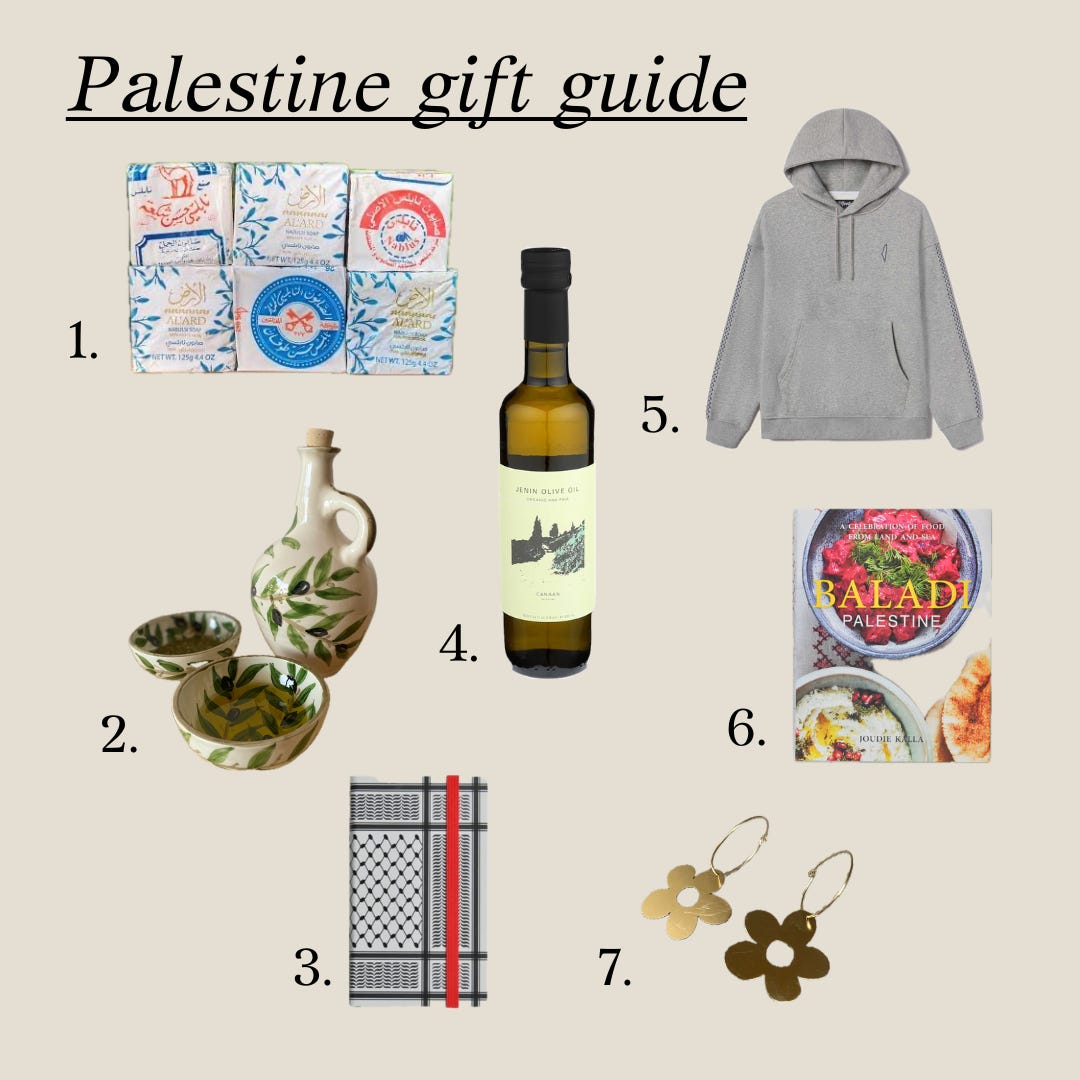 Palestine gift guide