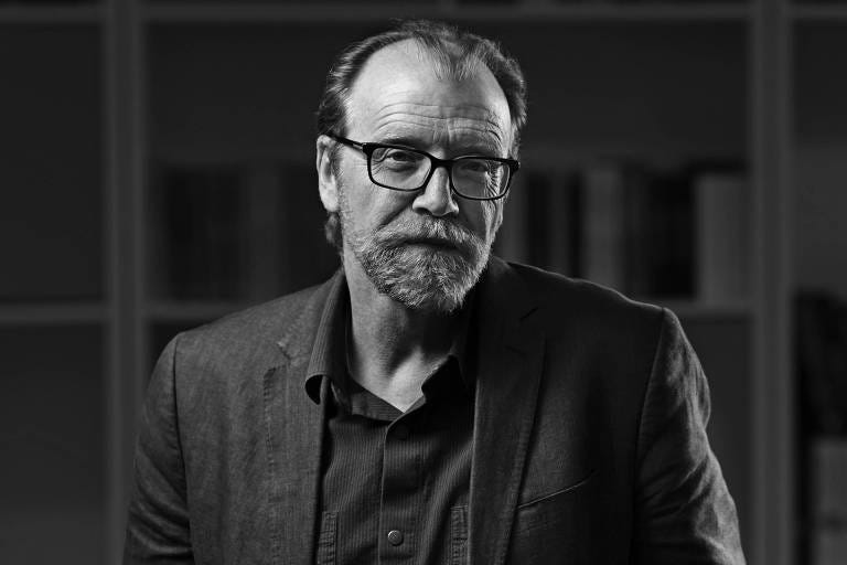 Booker Prize wining author George Saunders.