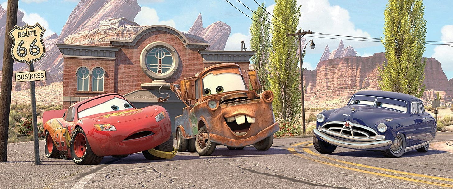 Disney Pixar's Cars (DVD) - Road Adventure Movie for Kids & Family -  Walmart.com