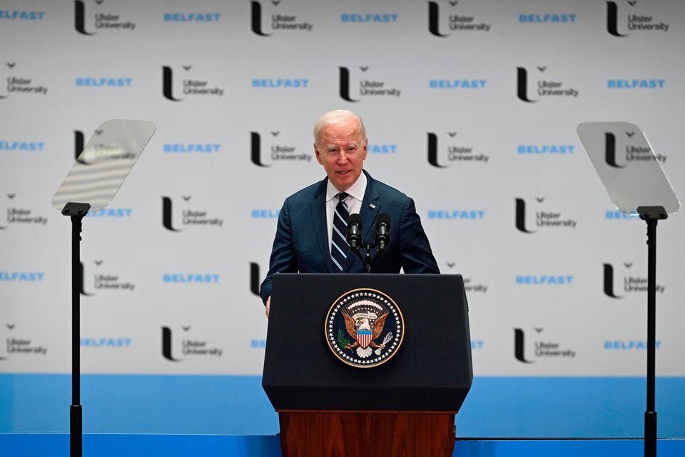 Belfast is incredible testament to the power of peace, Joe Biden tells Ulster  University | BelfastTelegraph.co.uk