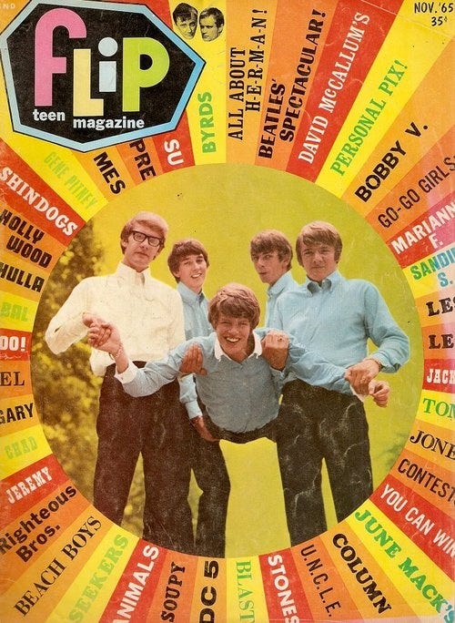 Herman's Hermits! | Teen magazine, The beatles, Herman's hermits