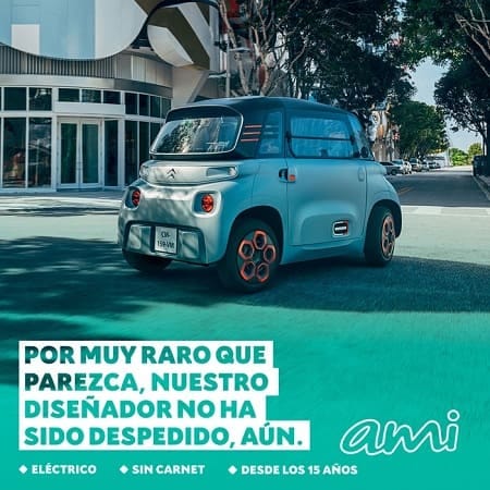 Citroën lanza una divertida campaña publicitaria riéndose de su nuevo  modelo Ami - Marketing 4 Ecommerce - Tu revista de marketing online para  e-commerce