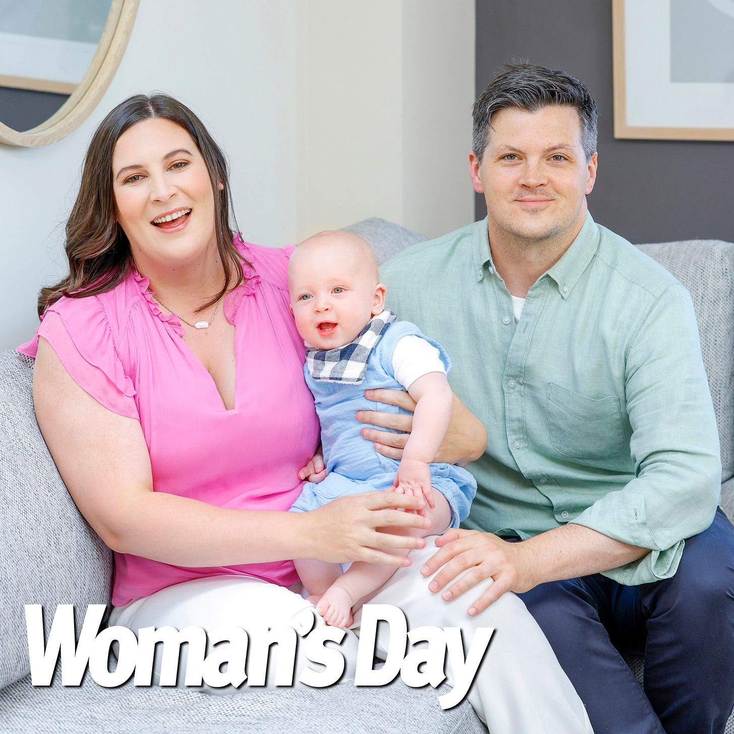 May be an image of 3 people, child, people sitting, indoor and text that says "Woman'sDay"