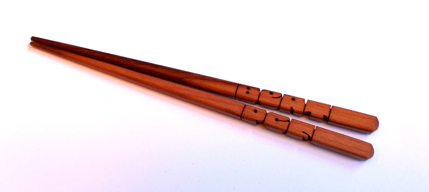 Walnut Chopsticks