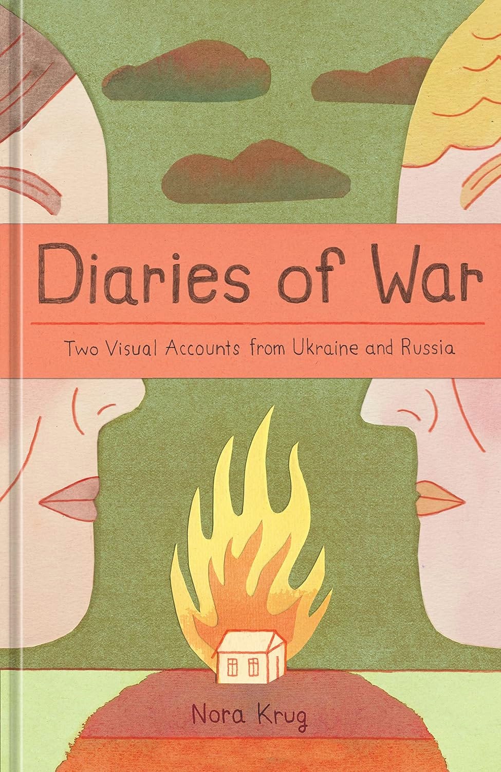 Illustrative book cover of "Diaries of War"