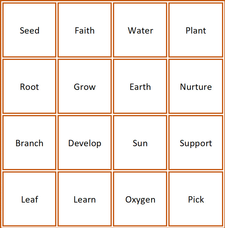 Word Square July