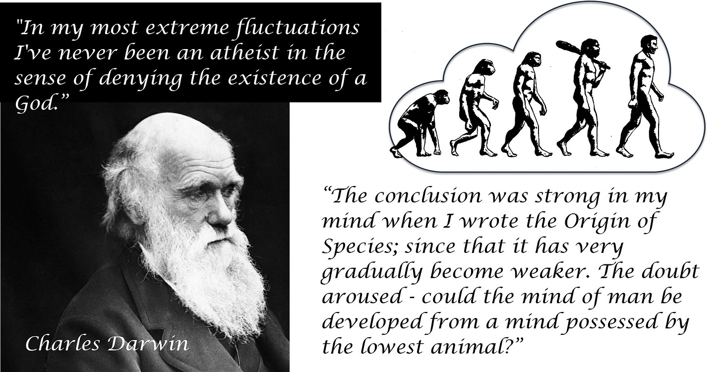 Charles Darwin - never been an atheist | Earthly Fireflies