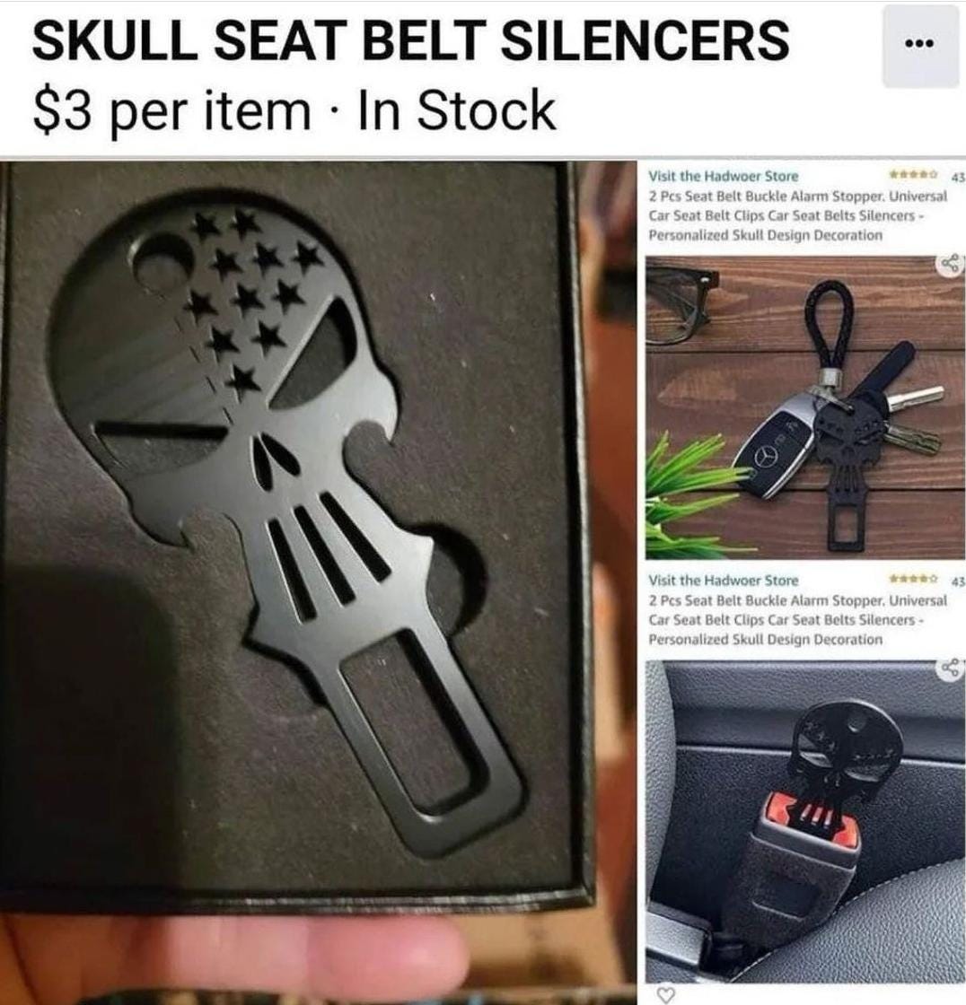 Seatbelt alarm silencer : r/mallninjashit Seatbelt alarm silencer : r/mallninjashit