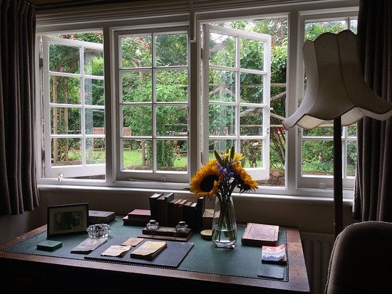 C.S. Lewis's office (furniture is a period replacement) - Picture of C. S.  Lewis House, Headington - Tripadvisor