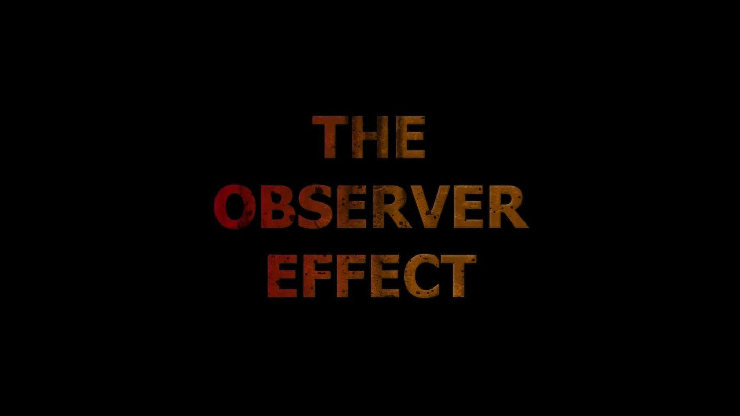 quantum physics observer effect