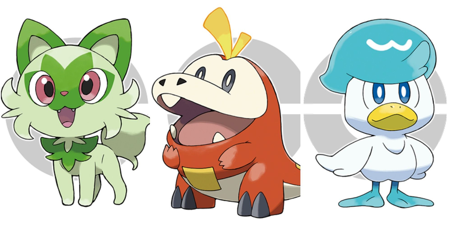 The Pokemon Gen 9 Starters Deserve A Chance