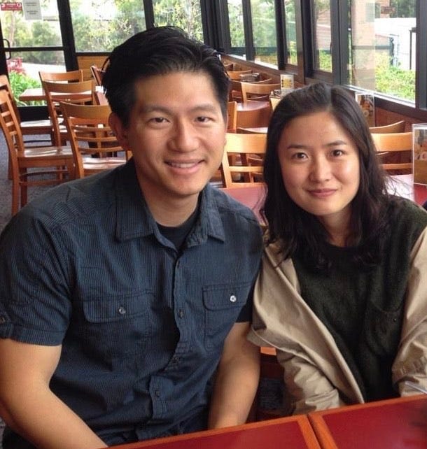 Allen Yeh and Gyeongju “Sarah” Son while she was a student at Biola