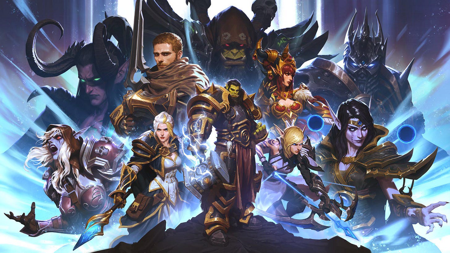 Artwork from the video game World of Warcraft