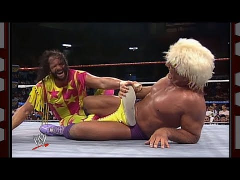 Randy Savage vs. Ric Flair - WWE Championship Match: Prime Time Wrestling: September  1, 1992 - YouTube
