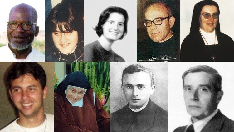 Promulgar o Decreto que reconhece o martírio de padre Guseppe Beotti, que será beato, e as virtudes heróicas de 8 Servos de Deus