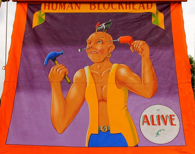 Human Blockhead, Alive