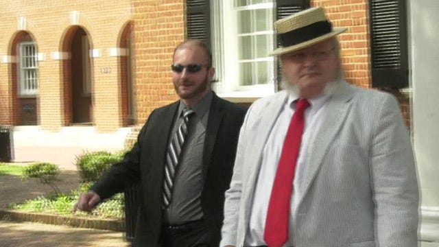 Christopher Cantwell and Elmer Woodard