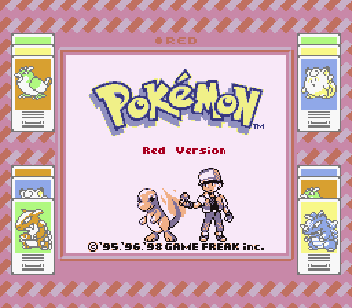 Pokémon Red Version (1996) by Game Freak GB game