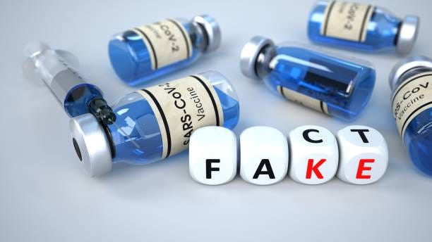 coronavirus vaccin fake news fakta - covid vaccines bildbanksfoton och bilder