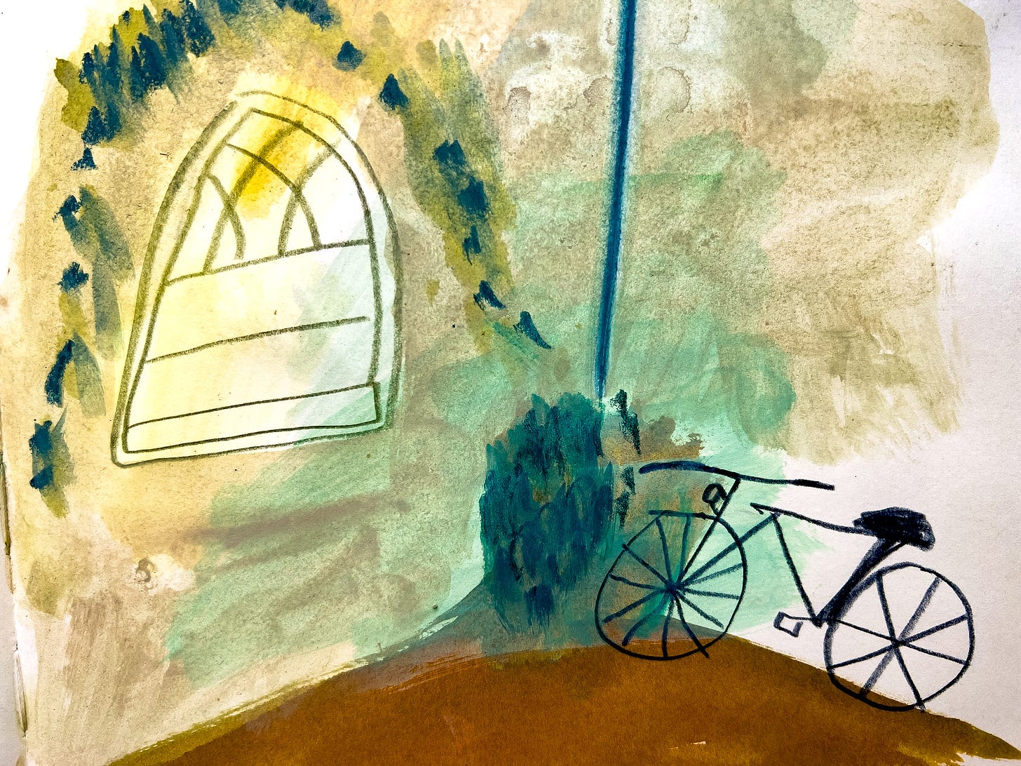 bike illustration by Beth Spencer