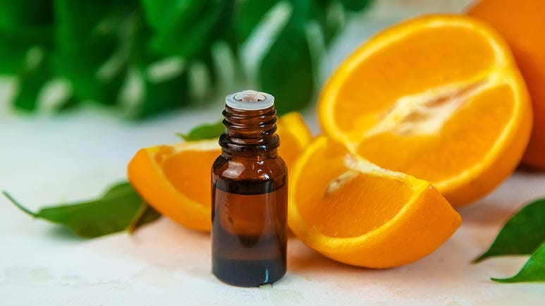 orange essential oil counteracts ptsd