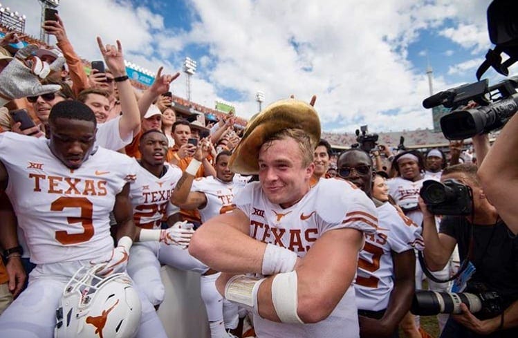 Sizzlin' Sam Ehlinger earns accolades - Horns Illustrated