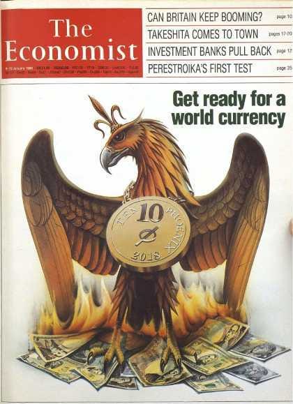 cashless society cover of The Economist