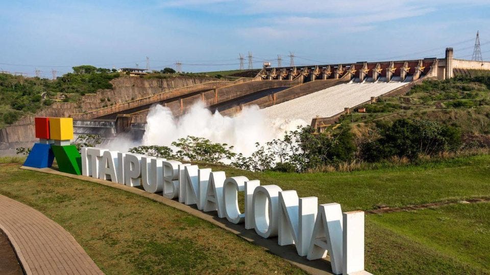 Usina de Itaipu abre comportas e dá vazão a sete Cataratas do Iguaçu