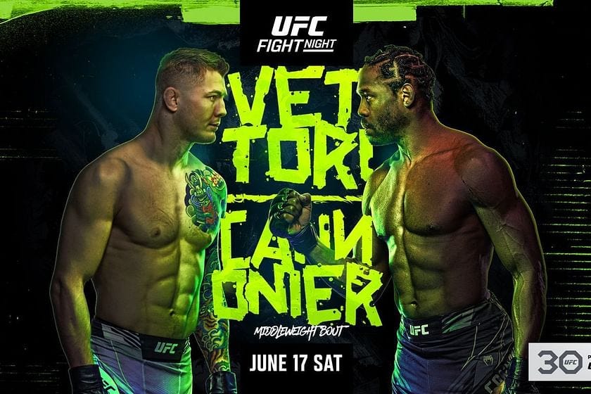 UFC Fight Night: Vettori vs. Cannonier Fight Card, News, Result