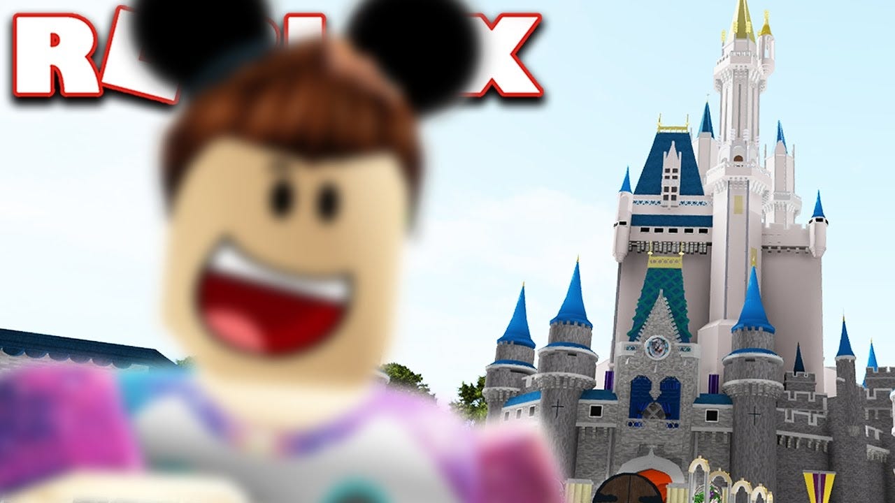 VISITING DISNEY WORLD IN ROBLOX - YouTube