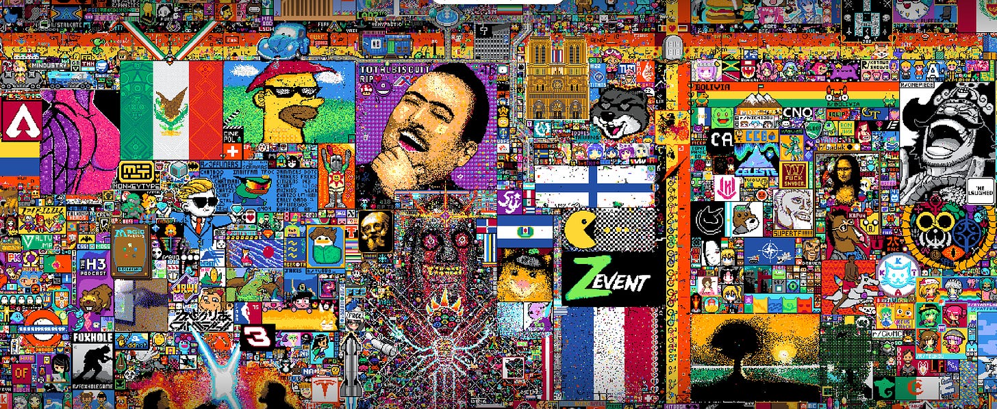 r/Place and the battle of pixels - The Washington Post