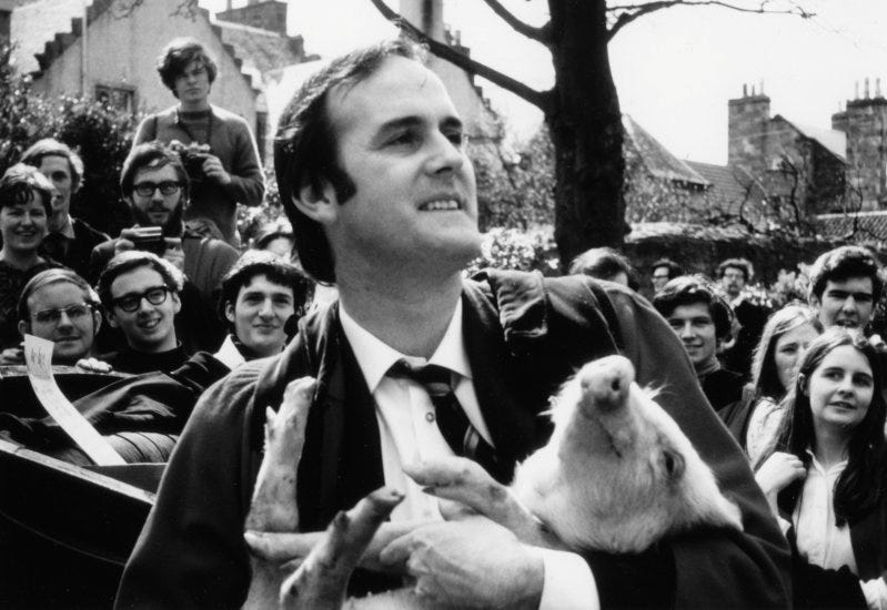 John Cleese elected Rector of University of St Andrews | Cinema St Andrews