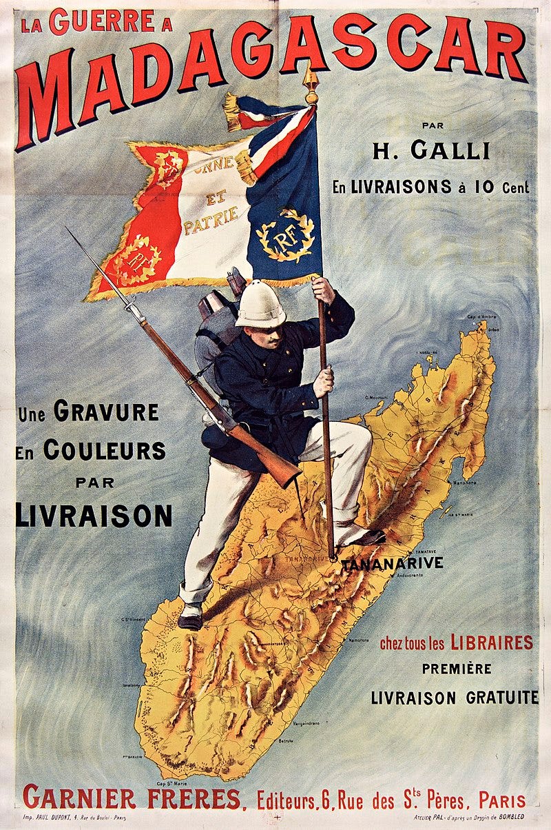 Poster of the Invasion of Madagascar by France