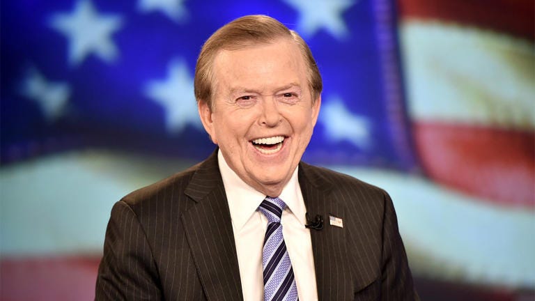 Lou Dobbs has died at the age of 78. Getty Images