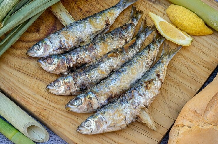 Espetos de sardinas
