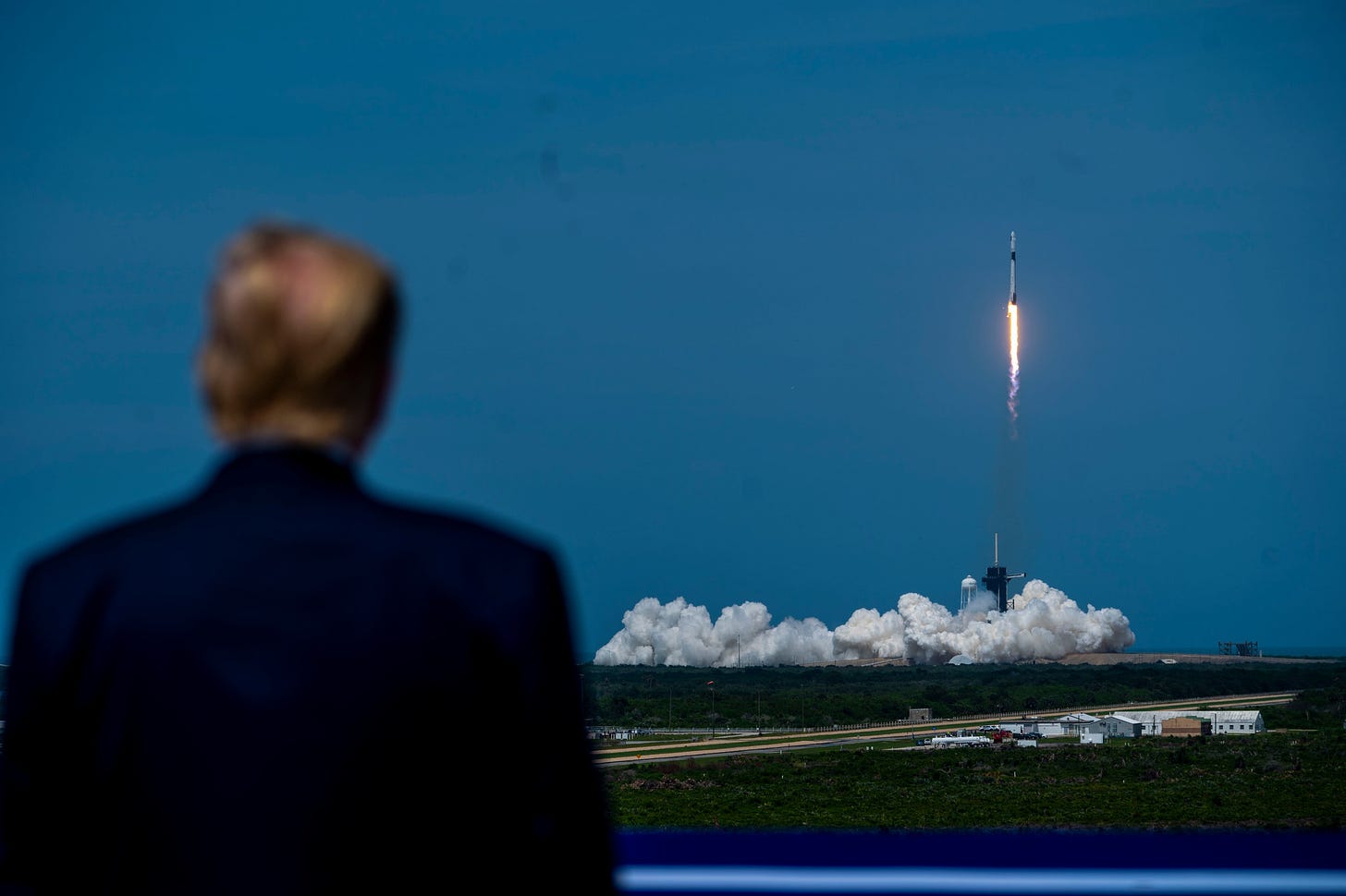 Trump Hopes for His Own Booster Shot From SpaceX Rocket Launch - The New  York Times