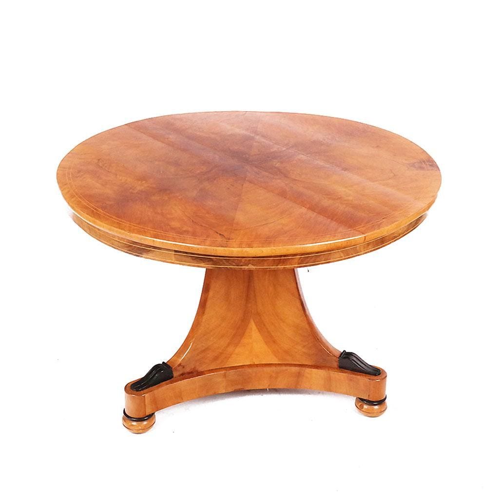 Biedermeier Circular Center Table