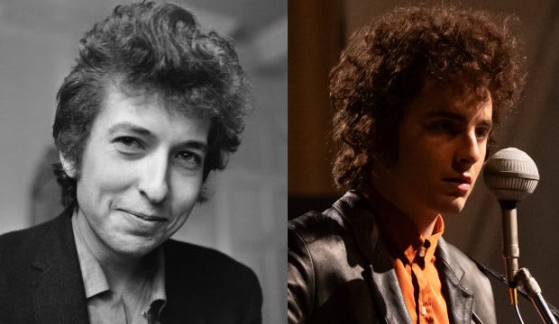 Bob Dylan: A Complete Unknown comments on Timothee Chalamet - GoldDerby