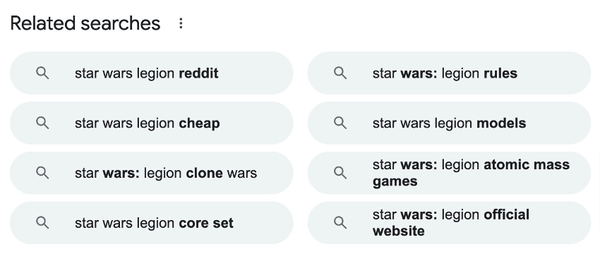 related searches star wars legion
