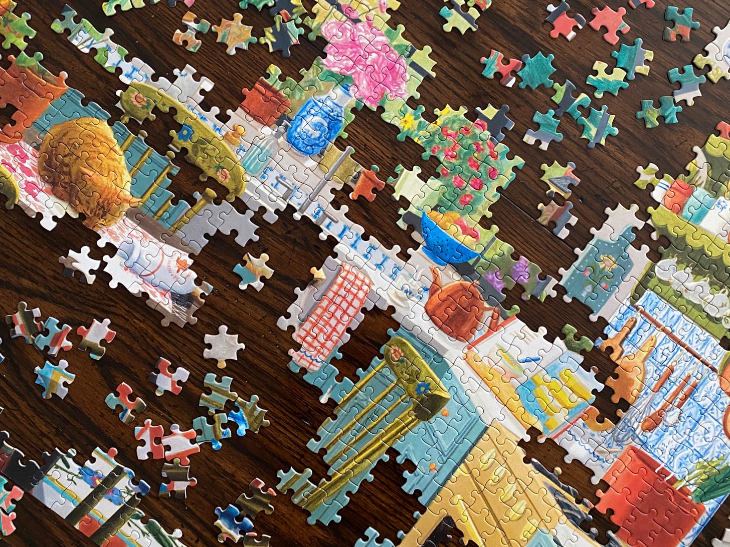 The puzzle coming together