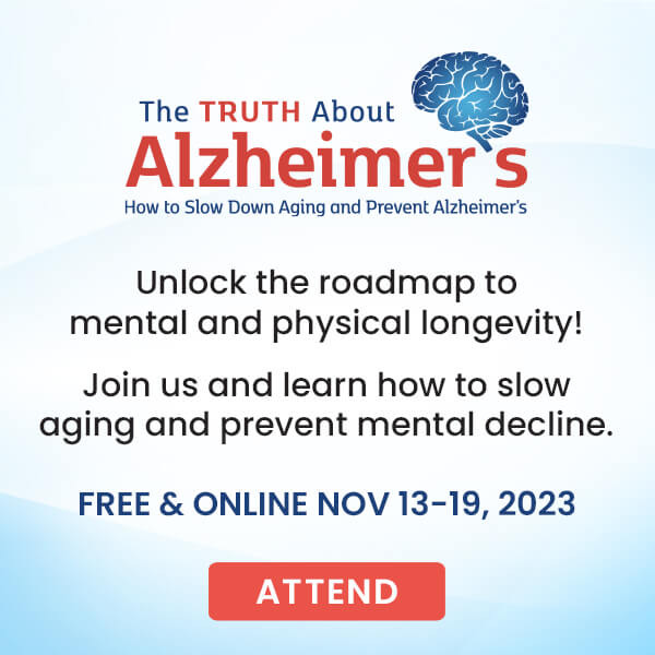 The Truth About Alzheimer's: How to Slow Down Aging and Prevent Alzheimer's--starts Monday