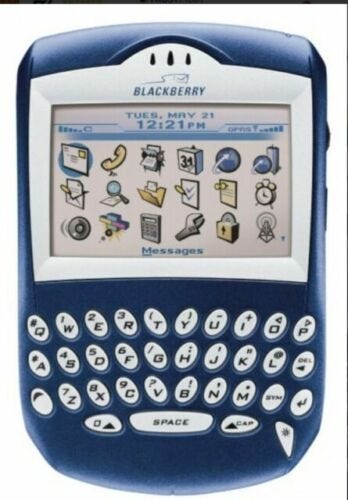 Brand New Blackberry 7280 RARE Collectible PDA Device! RIM ! - Picture 1 of 4
